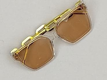 kolczyki h: Okulary, Przeciwsłoneczne, Prostokątne kształt, stan - Idealny — 1