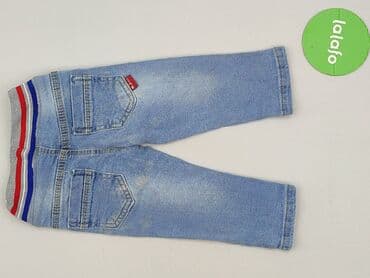 modne jeansy: Denim pants, Disney, 9-12 months, condition - Perfect — 3