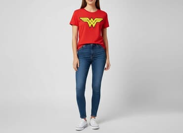 majtki batman: Wonder Woman, T-shirt damski, rozmiar L — 8