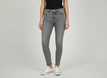 papaya ubrania sukienki: Jeansy damskie, rozmiar L — 6