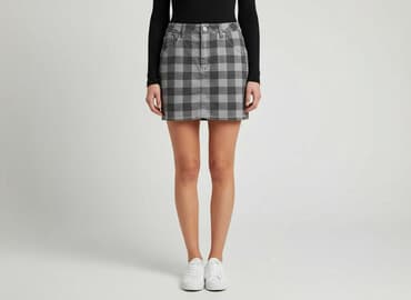 spódnice w kratę dopasowana: Spódnica damska, rozmiar M — 1