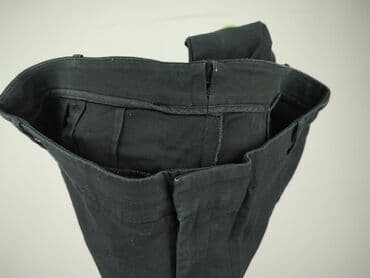 spodnie materiałowe z wysokim stanem: Spodnie materiałowe damskie, rozmiar S — 4