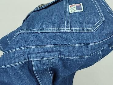 flared zara jeans: Fashion Jeans, Ogrodniczki damskie, rozmiar L — 5