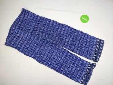 sukienki dla puszystych z dużym brzuchem: Blue, Spodnie materiałowe damskie, 4XL — 3