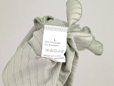 bluzka w paski zielone: Bluzka damska, rozmiar L — 4