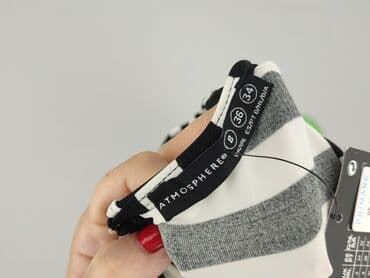 koszulka z długim rękawem w paski: Atmosphere, Top damski, rozmiar S — 4