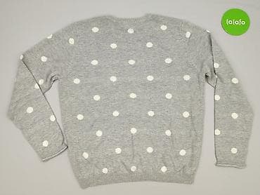 w grochy: H&M L.O.G.G., Sweter damski, rozmiar M — 3