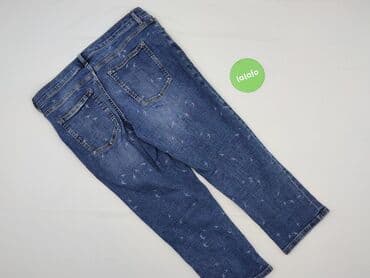 jeansy z asymetrycznym zapieciem: Jeansy damskie, L — 3