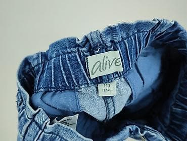 alpha top: Spodnie jeansowe, Alive, 10 lat, 140, stan - Idealny — 4