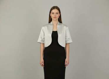 srebrna narzutka: Women`s cape, size 2XL — 1