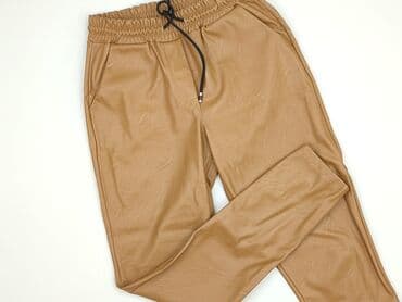 bluzka w geometryczne wzory: Material trousers for women, size S (EU 36) — 1