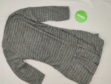 kurtka zimowa w pepitkę: Kardigan damski, rozmiar M — 4