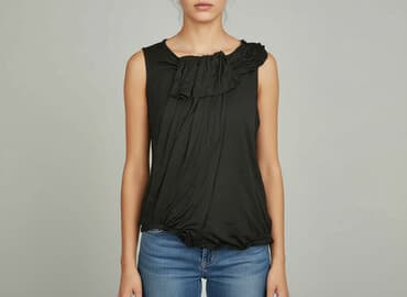 zara bluzki basic: Zara, Top damski, rozmiar M — 6