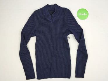 sweter piórkowy na drutach: Bluzka damska, rozmiar S — 2