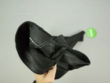 spódnice woskowana czarne: Diverse, Spodnie materiałowe damskie, rozmiar M — 5