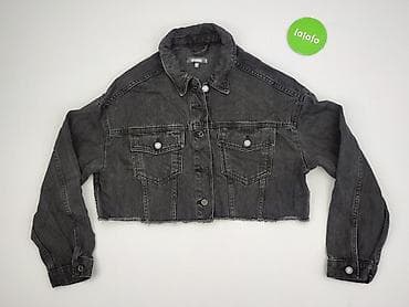 pull and bear bomberka: Missguided, Джинсова куртка жіноча, розмір M — 2