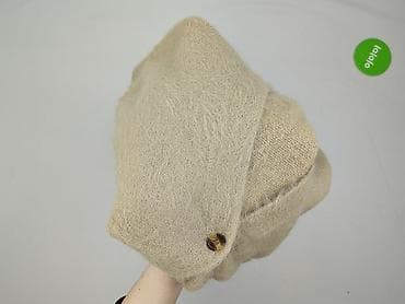 beżowe ponczo: Kardigan damski, rozmiar L — 5