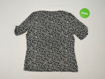 czarne bluzki dekolt v: Bluzka damska, rozmiar XL — 3