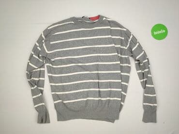 sweter w paski h: Women`s sweater, size XL (EU 42) — 2
