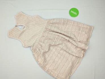 buty pudrowy róż na wesele: Sukienka damska, rozmiar S — 4