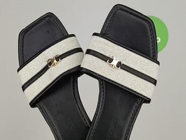 klapki z futrem zara: New Yorker, Klapki damskie, rozmiar 40 — 5