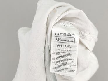 biały tshirt: Esmara, T-shirt damski, rozmiar M — 5