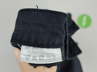 czarne spodnie jeans: Jeansy damskie, rozmiar L — 5