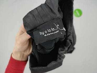 spodnie solar: By o la la. !, Spodnie materiałowe damskie, rozmiar L — 4