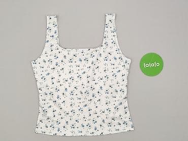 bialy top: Top damski, rozmiar L — 3