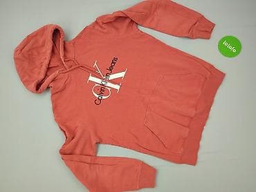 koszulka calvin: Calvin Klein Jeans, Bluza z kapturem dla mężczyzn, rozmiar M — 2