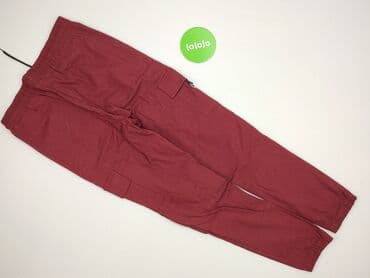 spodnie czarne cargo bershka: Spodnie cargo damskie, rozmiar L — 3