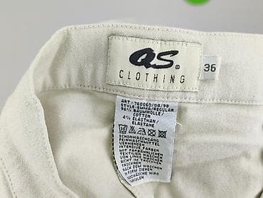 getex spodnie: QS, Spodnie materiałowe damskie, rozmiar S — 4