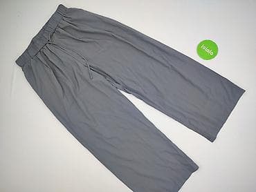 biale materialowe spodnie: Spodnie materiałowe damskie, rozmiar L — 2