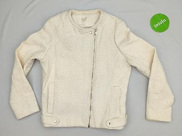le collet kurtka: H&M – damska krótka kurtka/żakiet w kolorze ecru - Rozmiar z — 2