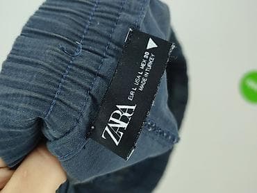 marynarka zara basic: Zara, Spodnie materiałowe damskie, rozmiar L — 4