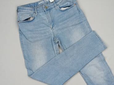 spodnie woskowane matowe: Jeans, H&M, 12 years, 152, condition - Very good — 1