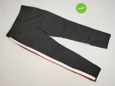 czerwone spodnie z lampasami: Zara, Spodnie materiałowe damskie, rozmiar S — 2