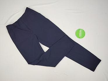 granatowe jeansy: Spodnie materiałowe damskie, rozmiar S — 2