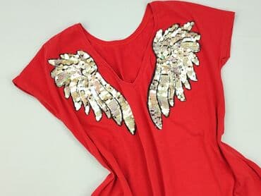 Ubrania damskie: Red, Bluzka damska, M — 1
