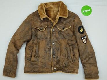 koszulka z napisem po angielsku: Kurtka zimowa dla mężczyzn, M — 2