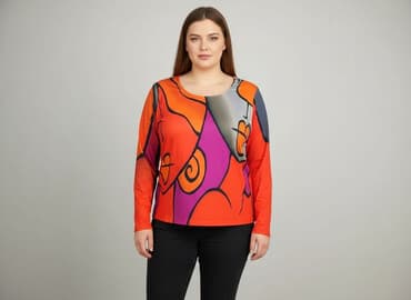 bluzka hawajska damska: Bluzka damska, rozmiar 2XL — 7