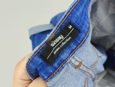szorty z eko skóry sinsay: Denim Collection, Szorty damskie, M — 4