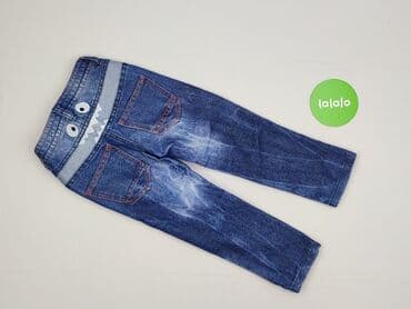 świąteczne spodnie hello kitty: Spodnie jeansowe, Kiki & Koko, 2-3 lat, 98, stan - Idealny — 3