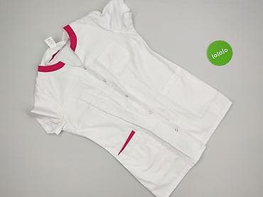 darmowe s: Fartuch medyczny damski UNIFORMIX - Model: zapinany na napy — 2