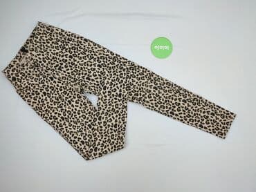 spodnie z piórami hm: H&M Divided, Spodnie materiałowe damskie, M — 2