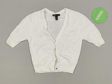 bialy moherowy sweter: Mango, Kardigan damski, rozmiar M — 2