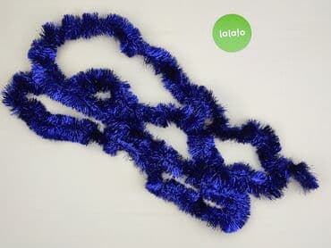 Home & Garden: Błyszcząca girlanda w intensywnym, niebieskim kolorze, idealna do — 2