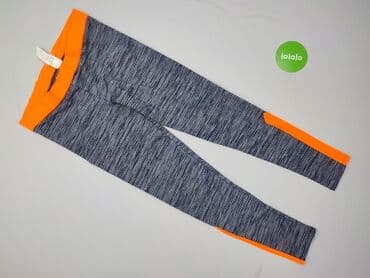 legginsy prążkowane hdm: HDM, Legginsy Sportowe damskie, rozmiar XL — 2