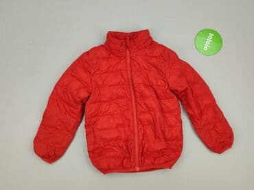 sukienka z poduszkami na ramionach h m: Kurtka puchowa H&M, 5-6 lat, Tkaniny syntetyczne, stan - Idealny — 2