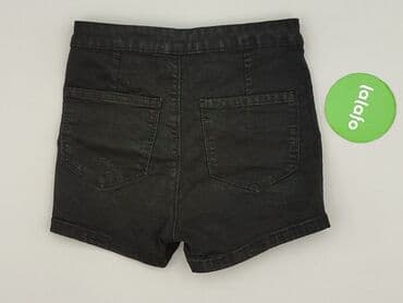 krótkie spodenki damskie jeansowe czarne: Szorty damskie, rozmiar S — 3